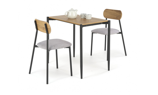 Lacná jedálenská zostava Hema4008, stôl + 2x stolička