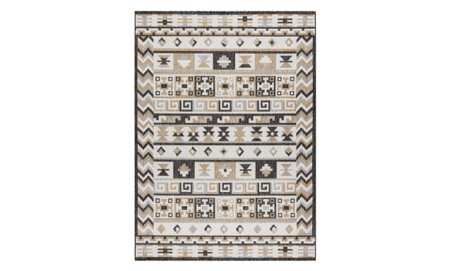 Kusový koberec Cooper Sisal Aztec 22218 ecru/black