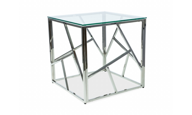 Sklenený konferenčný stôl Sego328, 55x55cm