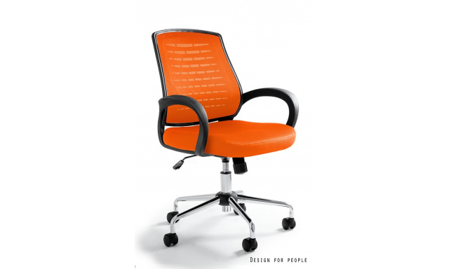 Kvalitní kancelářské křeslo Unity135, oranžové