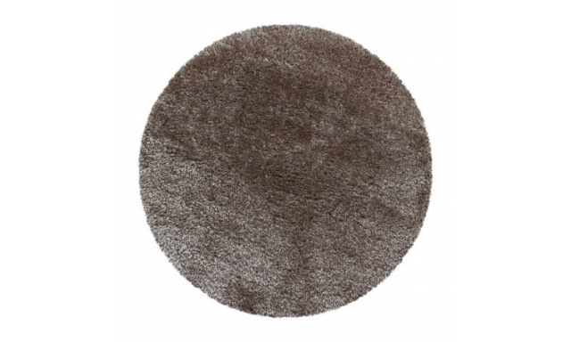Kusový koberec Brilliant Shaggy 4200 Taupe kruh