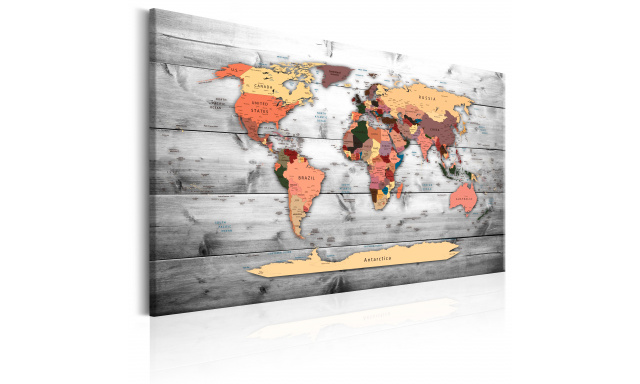 Obraz - World Map: New Directions