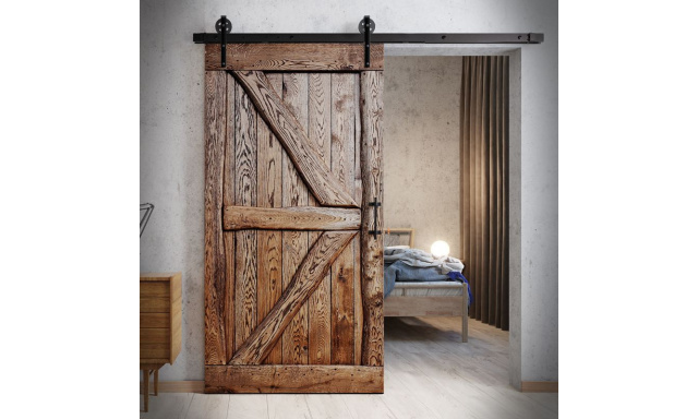 Zasouvací dveře Sandy131, 110x210cm, wood