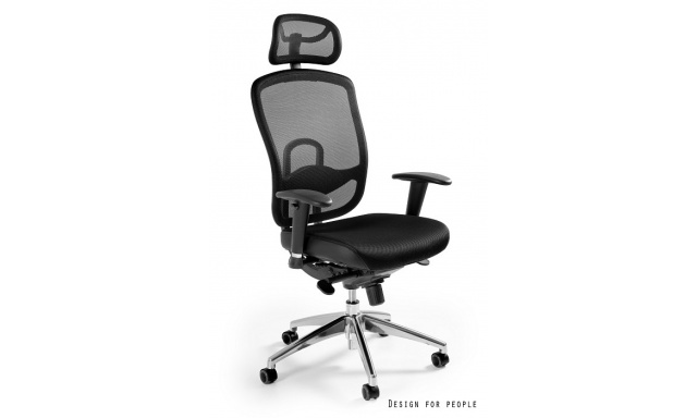 Kvalitní kancelářská židle Unity170, černá