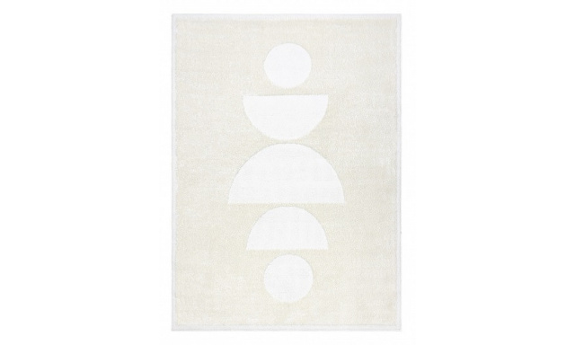Kusový koberec Mode 8598 geometric cream-80x150