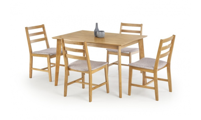 Lacný jedálenský set H8004 (stôl + 4x stoličky)