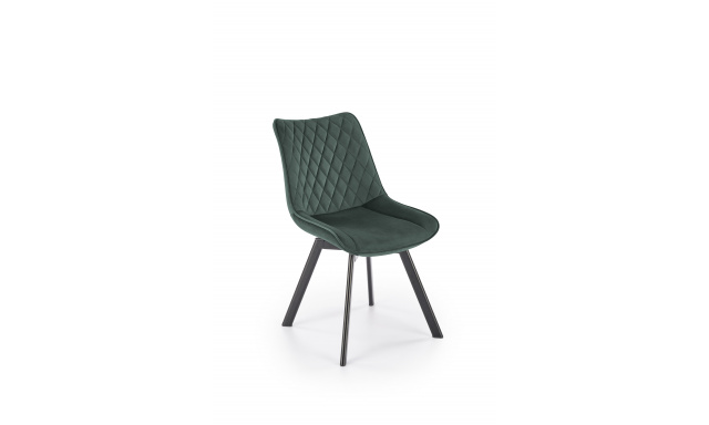 Čalouněná jídelní židle Hema2051, tmavě zelená