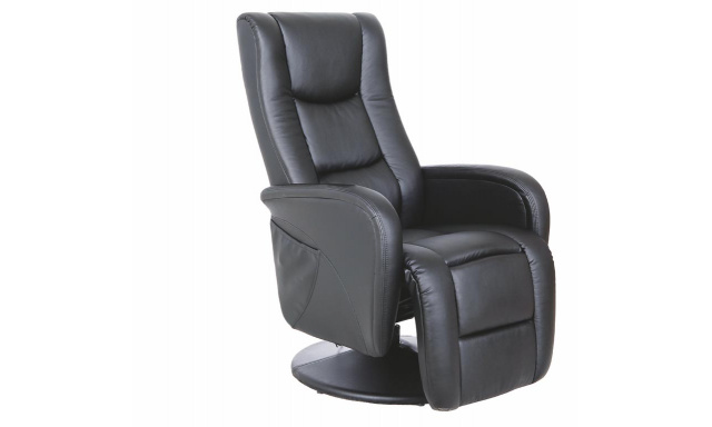 Pohovka Relaxačné Pulse Chair, čierna