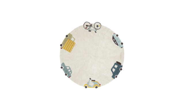 Kusový koberec Eco City Wheels