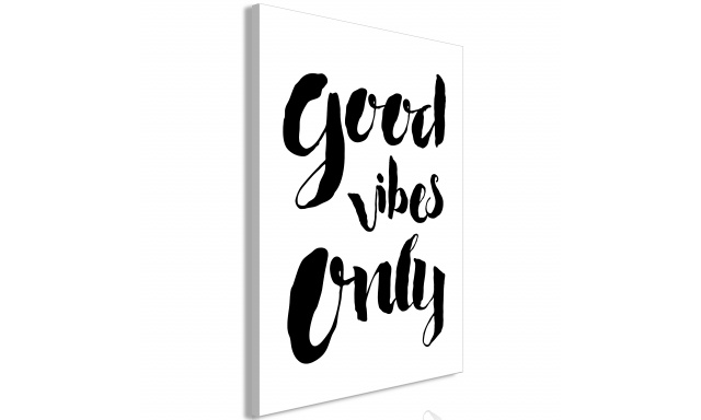 Obraz - Good Vibes Only (1 Part) Vertical