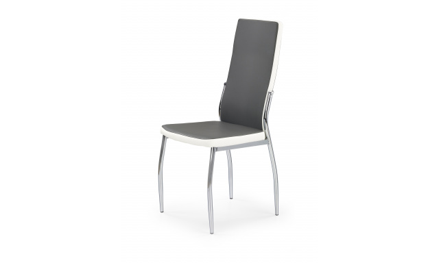 Jídelní židle Hema2596, šedá/bílá