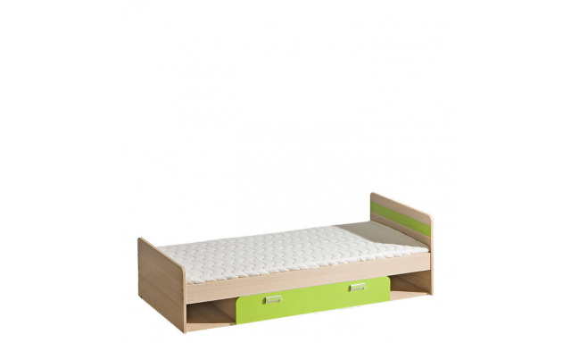 Detská posteľ Loreto L13 jaseň/zelená
