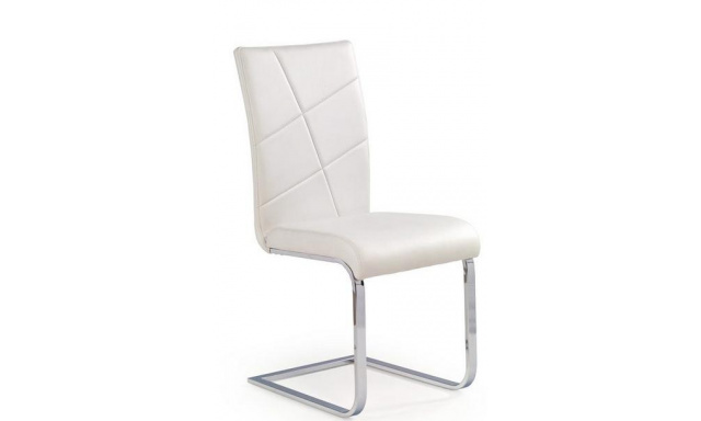 Jedálenská stolička H577, biela
