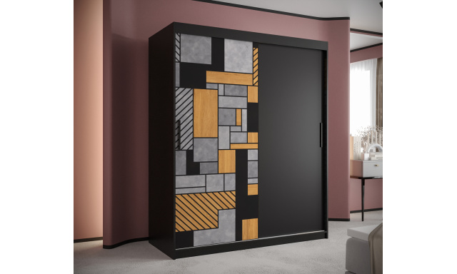 Šatníková skriňa Tetris, 150cm