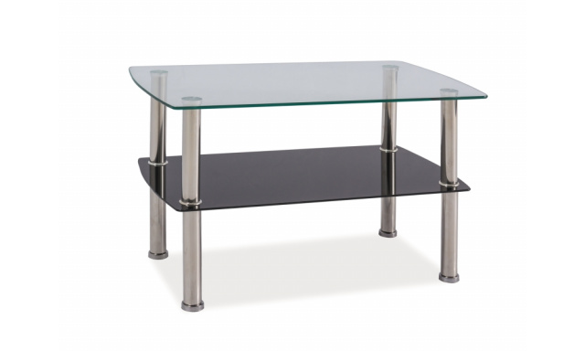 Sklenený konferenčný stôl Sego345, 75x45cm
