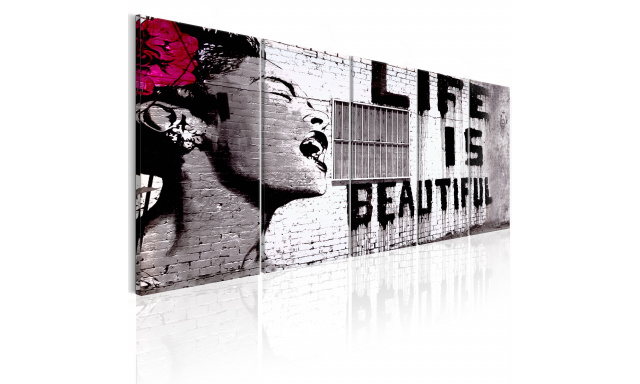 Obraz - Banksy: Life is Beautiful