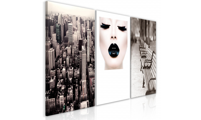 Obraz - Faces of City (3 Parts)