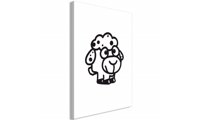 Obraz - Little Lamb (1 Part) Vertical