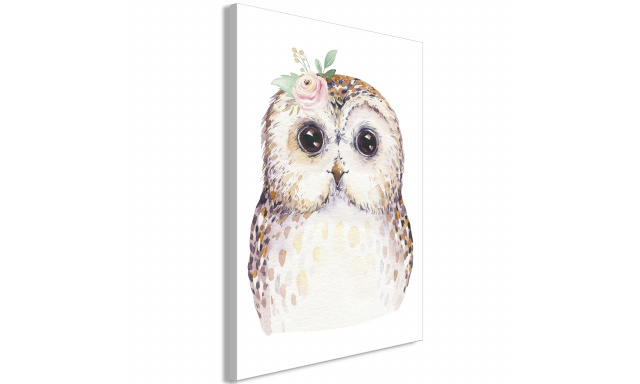 Obraz - Cheerful Owl (1 Part) Vertical