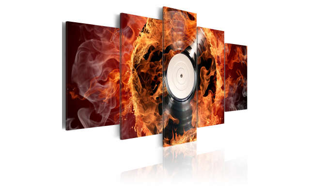 Obraz - Vinylový oheň