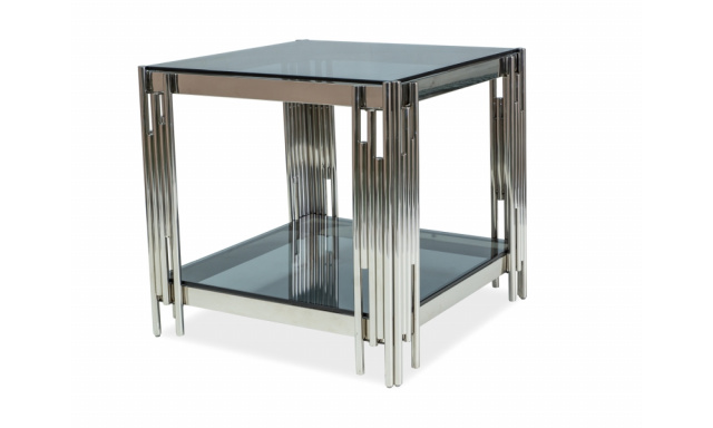 Sklenený konferenčný stôl Sego335, 55x55cm