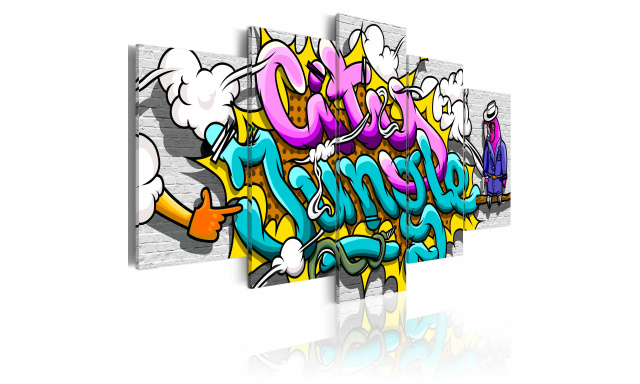 Obraz - Graffiti: city jungle