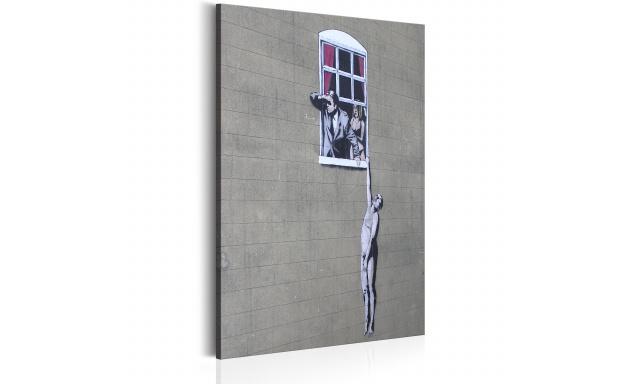 Obraz - Well Hung Lover by Banksy