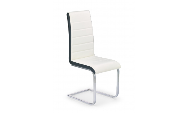 Jídelní židle Hema2574, bílá/černá