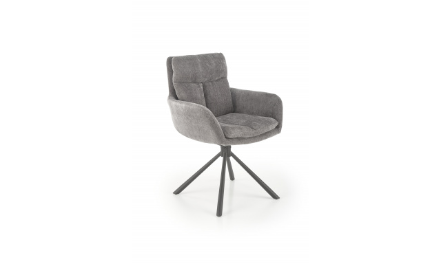 Moderná jedálenská stolička Hema2069, sivá