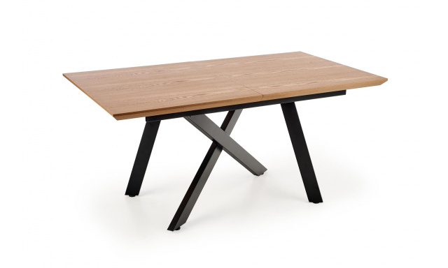 Kvalitný jedálenský stôl Hema1860, dub prírodný