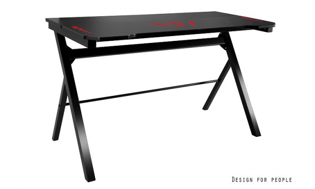 Gamingový stôl Sotto V8, čierny