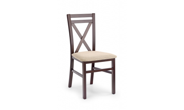 Jídelní židle Hema551, ořech/krémová