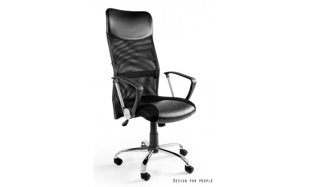 Kvalitní kancelářská židle Unity121, černá