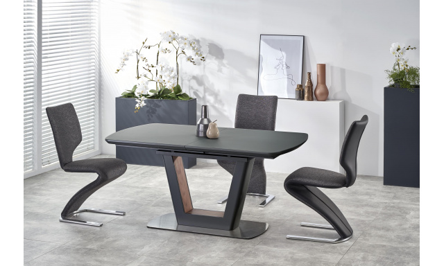 Luxusný jedálenský stôl H5009, tmavosivý
