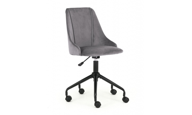 Pracovná stolička Hema1601, tmavo sivá