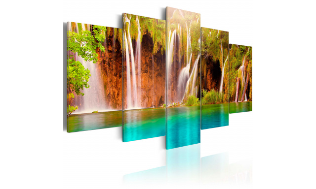 Obraz - Forest waterfall