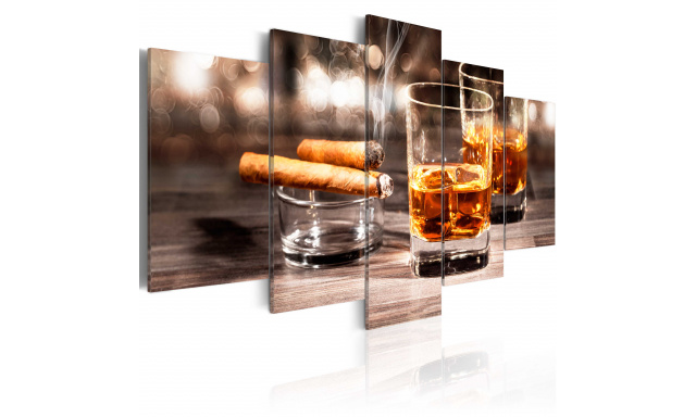 Obraz - Cigar and whiskey