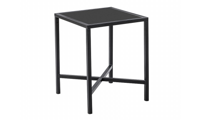 Moderný konferenčný stôl Sego373, čierny, 40x40cm