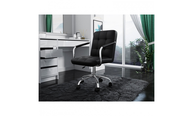 Kancelárska stolička Archie 629-1, čierna