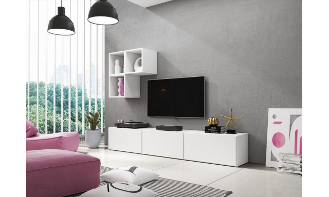 Moderný bytový nábytok Trentino 6, biela