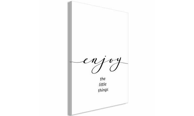 Obraz - Enjoy the Little Things (1 Part) Vertical