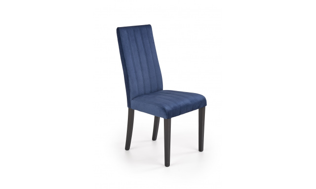 Čalúnená jedálenská stolička H8101, modrá