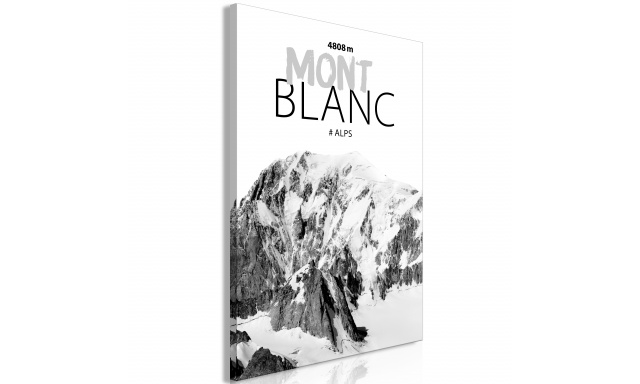 Obraz - Mont Blanc (1 Part) Vertical