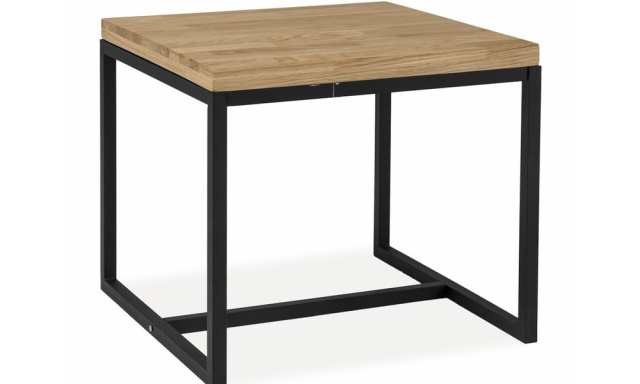 Moderný konferenčný stôl Sego363, dub masív, 60x60cm