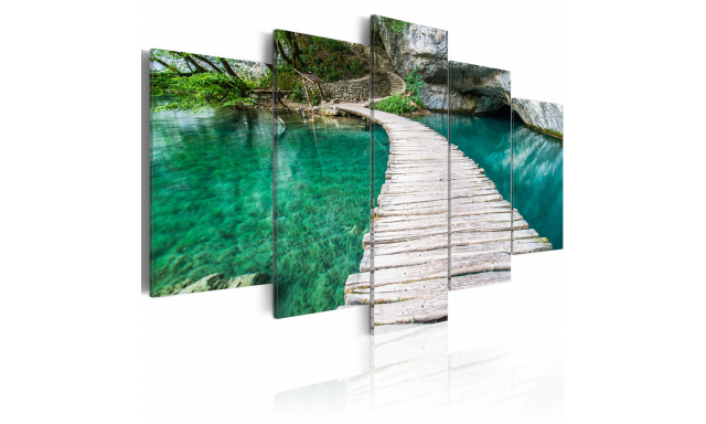 Obraz - Turquoise lake