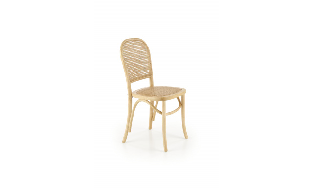 Jedálenská stolička Hema2110, prírodná