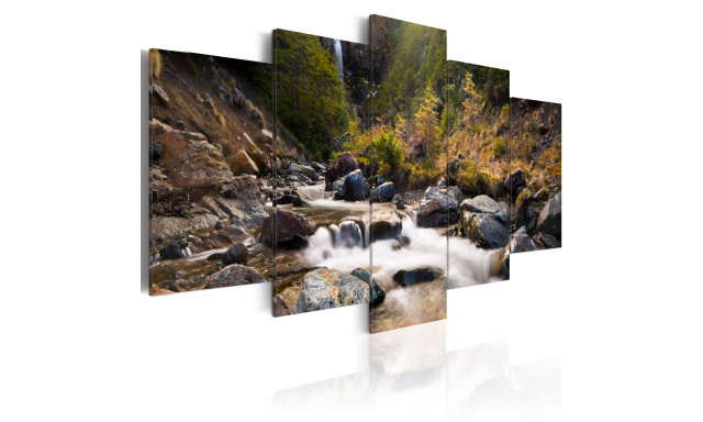 Obraz - Lesní vodopád