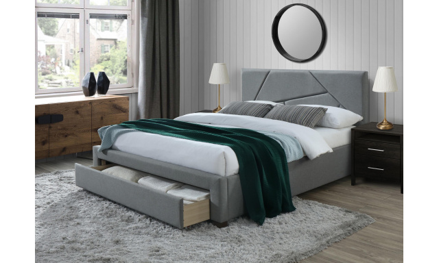 Čalúnená posteľ s úložným priestorom Valerie, 160x200cm