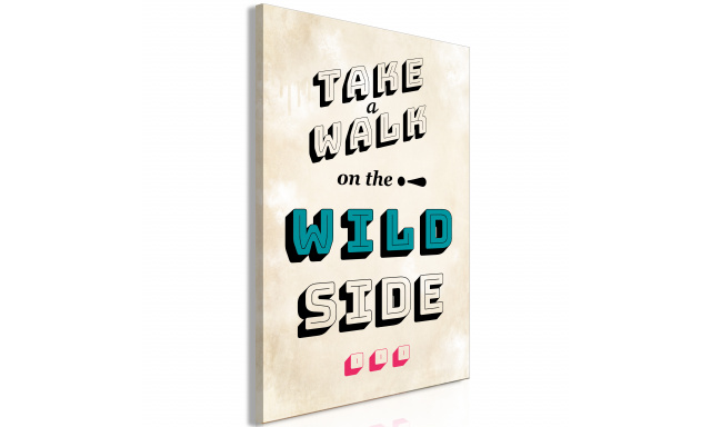 Obraz - Take Walk on the Wild Side (1 Part) Vertical