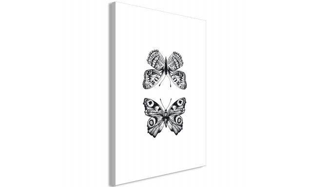 Obraz - Two Butterflies (1 Part) Vertical